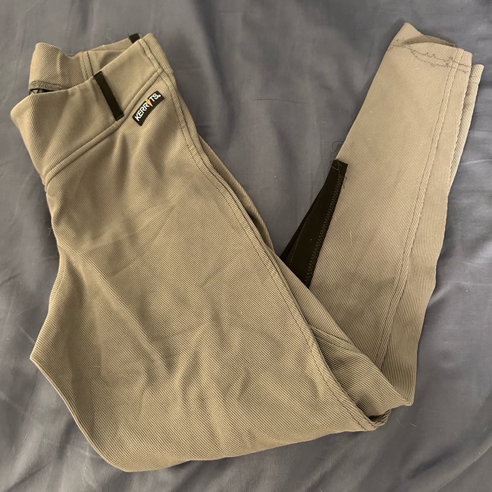 Kerrits Grey Riding Tights